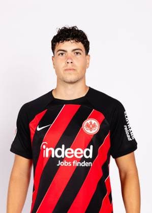 Nacho Ferri (Eintracht Frankfurt), Fussball, GER, 1. BL, Saison 2023 2024, Porträt, Porträttermin, Studio, Shooting, Studioshooting Copyright EintrachtFrankfurt MartinOhnsorge