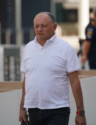 Formula 1 Qatar Airways Qatar Grand Prix 2023 05 10 2023, Losail International Circuit, Doha, Formula 1 Qatar Airways Qatar Grand Prix 2023 ,in the picture team boss Frederic Vasseur Scuderia Ferrari nordphotoxGmbHx xBratic nph00250