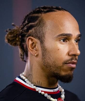 QATAR - Lewis Hamilton (Mercedes) during the media day prior to the Formula 1 Grand Prix at the Lusail International Circuit in Qatar. Verstappen only needs 3 more points to win his third world title in Formula 1. ANP SEM VAN DER WAL xVIxANPxSportx xxANPxIVx 480312449 originalFilename: 480312449.jpg