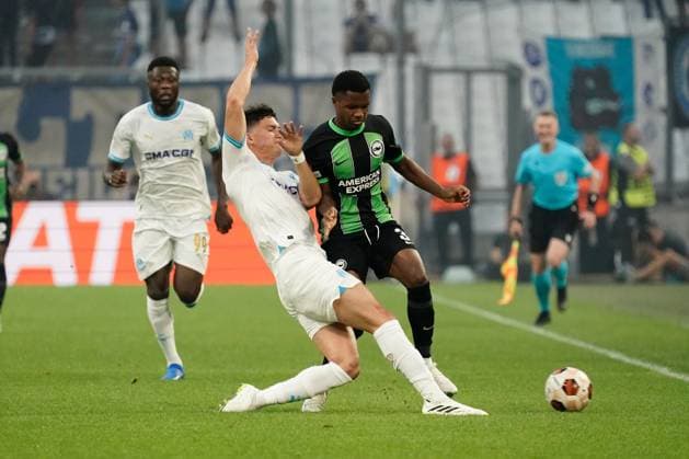 Marseille v Brighton, UEFA Europa League, Group B, Football, Orange Velodrome, Marseille, France - 05 Oct 2023  Copyright: xDavidxWinter Shutterstockx 14134221ab