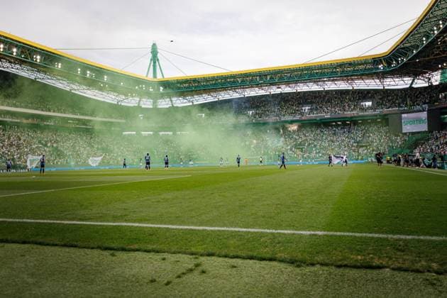 x during UEFA Europa League 23 24 game between Sporting CP and Atalanta BC at Estadio Jose Alvalade, Lisbon, Portugal. (Maciej Rogowski) Lisbon Estadio Jose Alvalade Portugal Copyright: xMaciejxRogowskix sporting-atalanta-05-10-2023-3