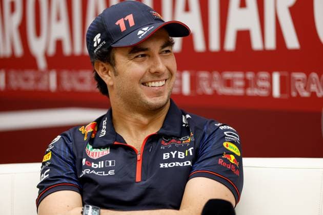 11 Sergio Perez MEX, Oracle Red Bull Racing , F1 Grand Prix of Qatar at Lusail International Circuit on October 5, 2023 in Doha, Qatar Photo by HOCH ZWEI Doha Qatar