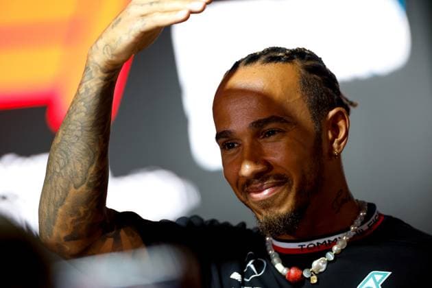 44 Lewis Hamilton GBR, Mercedes AMG Petronas F1 Team , F1 Grand Prix of Qatar at Lusail International Circuit on October 5, 2023 in Doha, Qatar Photo by HOCH ZWEI Doha Qatar