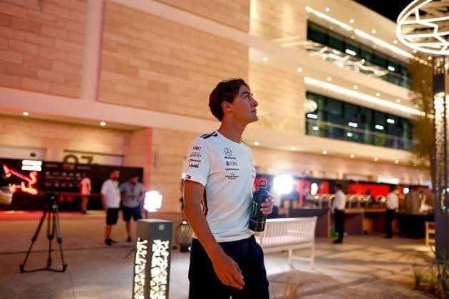 63 George Russell GBR, Mercedes AMG Petronas F1 Team , F1 Grand Prix of Qatar at Lusail International Circuit on October 5, 2023 in Doha, Qatar Photo by HOCH ZWEI Doha Qatar