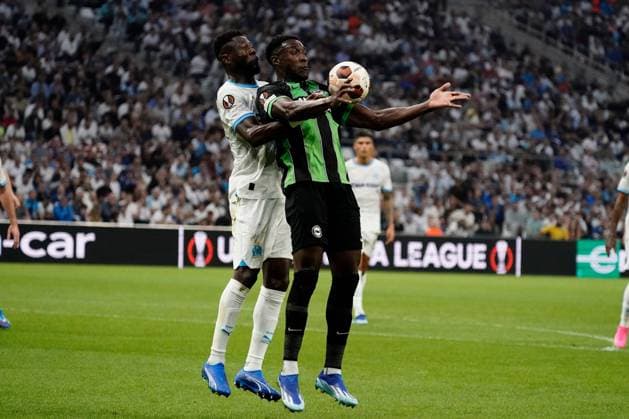 Marseille v Brighton, UEFA Europa League, Group B, Football, Orange Velodrome, Marseille, France - 05 Oct 2023  Copyright: xDavidxWinter Shutterstockx 14134221ay
