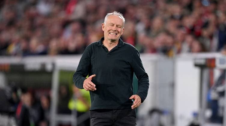 FOOTBALL EUROPE LEAGUE SEASON 2023 2024 preliminary round Group A 2 matchday SC Freiburg West Ham United 05 10 2023 coach Christian Streich SC Freiburg