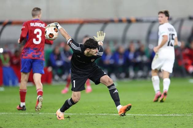 SOCCER - UEFA EL, Czestochowa vs Sturm SOSNOWIEC,POLAND,05.OCT.23 - SOCCER - UEFA Europa League, group stage, Rakow Czestochowa vs SK Sturm Graz. Image shows Vladan Kovacevic (Czestochowa).  GEPAxpictures xChrisxBauer