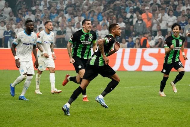 Marseille v Brighton, UEFA Europa League, Group B, Football, Orange Velodrome, Marseille, France - 05 Oct 2023  Copyright: xDavidxWinter Shutterstockx 14134221cq