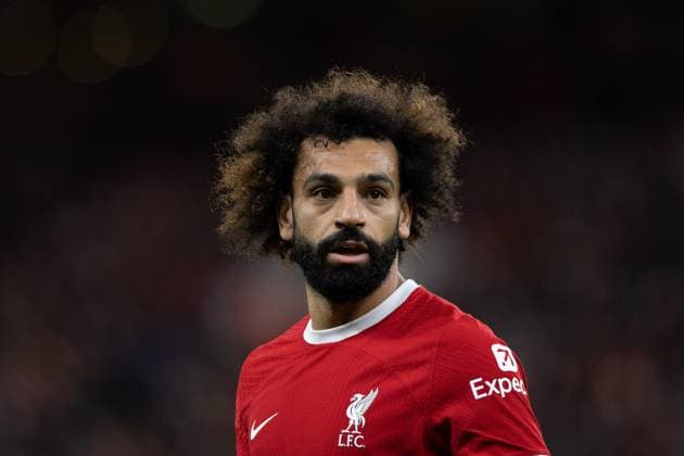 Liverpool v Royale Union Saint Gilloise Europa League 05 10 2023. Liverpool forward Mohamed Salah (11) during the Europa League match between Liverpool and Royale Union Saint Gilloise at Anfield, Liverpool, England on 5 October 2023. Editorial use only , Copyright: xIanxStephenx PSI-18164-0005