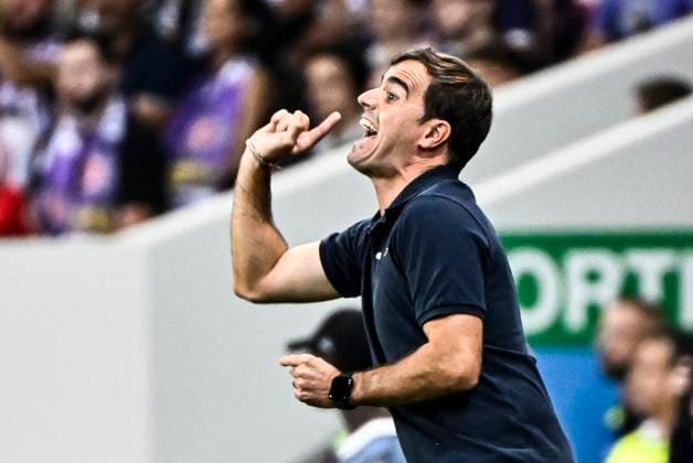 Carles Martinez Novell (tfc) FOOTBALL : Toulouse vs Lask - Match 2 des Phases de Groupes de la Ligue Europa - Toulouse - 05-10-2023 ThierryBreton Panoramic 