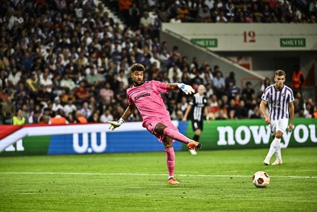 Lawal (las) FOOTBALL : Toulouse vs Lask - Match 2 des Phases de Groupes de la Ligue Europa - Toulouse - 05-10-2023 ThierryBreton Panoramic 