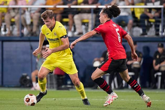 Europa League Group F, Villarreal CF v Stade Rennais FC VILLARREAL, OCTOBER 5: Alexander Sorloth of Villarreal CF in action during the UEFA Europa League group F match between Villarreal CF and Stade Rennais FC at estadio de la Ceramica in Villarreal on October 5, 2023. (Photo by Photo Players Images) Villarreal Estadio de la Ceramica Castellon Spain Copyright: xJosexTorresx xPhotoxPlayersxImagesx