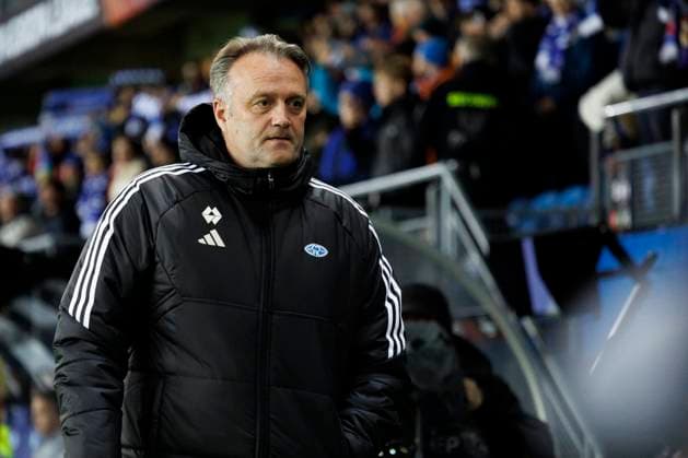 UEFA Europa League i fotball 2023: Molde - Bayer Leverkusen (1-2) Molde 20231005. Moldes trener Erling Moe under Europa League kampen i fotball mellom Molde og Bayer Leverkusen pa Aker Stadion. Foto: Svein Ove Ekornesvag NTB Molde Norge EDITORIAL USE ONLY. RESTRICTED USE FOR BETTING COMPANIES Ref:_SPOjUtSTVQwfaI.jpg  Copyright: xSveinxOvexEkornesvagx xNTBx