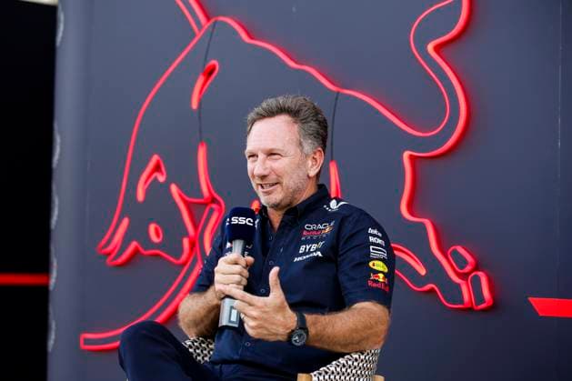 HORNER Christian (gbr), Team Principal of Red Bull Racing, portrait during the 2023 Formula 1 Qatar Grand Prix, 17th round of the 2023 Formula One World Championship, WM, Weltmeisterschaft from October 6 to 8, 2023 on the Lusail International Circuit, in Doha, Qatar - F1 - QATAR GRAND PRIX 2023 DPPI Panoramic  00123038__R3_9823