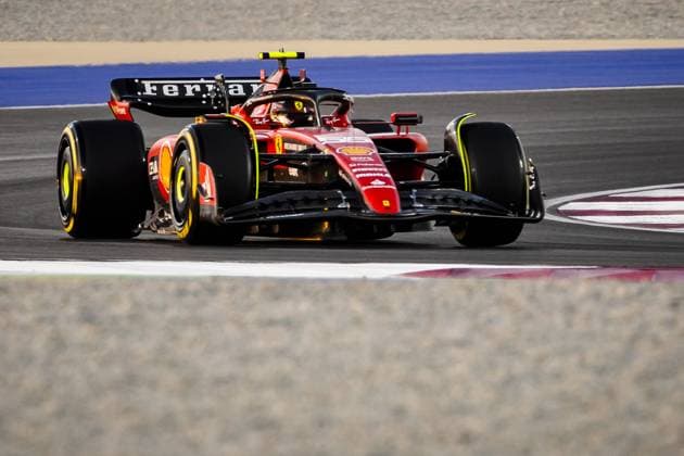 QATAR - Carlos Sainz (Ferrari) during the 1st free practice prior to the Formula 1 Grand Prix at the Lusail International Circuit in Qatar. ANP SEM VAN DER WAL First practice 2023 2024 xVIxANPxSportx xxANPxIVx 480389484 originalFilename: 480389484.jpg