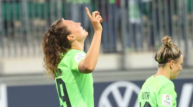 1 0 Fenna Kalma VfL Wolfsburg Football, Women, Season 2023 2024, 1 League, Google Pixel Women Bundesliga, VfL Wolfsburg vs 1 FC Nuernberg DFL REGULATES PROHIBIT ANY USE OF PHOTOGRAPHS AS IMAGE SEQUENCES AND OR QUASI VIDEO