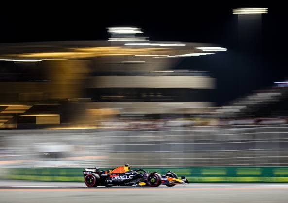 QATAR - Max Verstappen (Red Bull Racing) during qualifying prior to the Formula 1 Grand Prix at the Lusail International Circuit in Qatar. Verstappen only needs 3 more points to win his third world title in Formula 1. ANP SEM VAN DER WAL Qualification 2023 2024 xVIxANPxSportx xxANPxIVx 480399517 originalFilename: 480399517.jpg