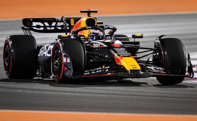 QATAR - Max Verstappen (Red Bull Racing) during qualifying prior to the Formula 1 Grand Prix at the Lusail International Circuit in Qatar. Verstappen only needs 3 more points to win his third world title in Formula 1. ANP SEM VAN DER WAL Qualification 2023 2024 xVIxANPxSportx xxANPxIVx 480399892 originalFilename: 480399892.jpg