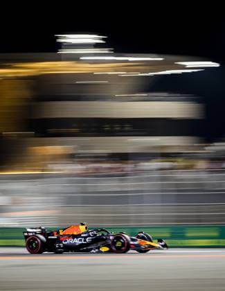 QATAR - Max Verstappen (Red Bull Racing) during qualifying prior to the Formula 1 Grand Prix at the Lusail International Circuit in Qatar. Verstappen only needs 3 more points to win his third world title in Formula 1. ANP SEM VAN DER WAL Qualification 2023 2024 xVIxANPxSportx xxANPxIVx 480399979 originalFilename: 480399979.jpg