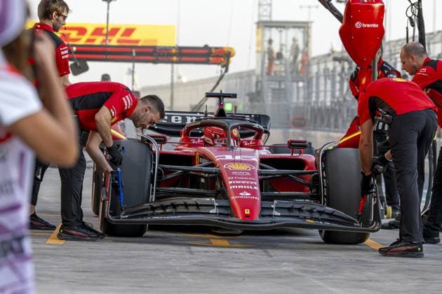 Lusail - 06-10-2023, Lusail International Circuit, Charles Leclerc at the Formula 1 Qatar Grand Prix 2023 Friday Formula 1 Qatar Grand Prix 2023 Friday  x22654487x Copyright: