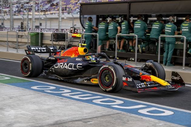 Lusail - 06-10-2023, Lusail International Circuit, Sergio Perez at the Formula 1 Qatar Grand Prix 2023 Friday Formula 1 Qatar Grand Prix 2023 Friday  x22654491x Copyright: