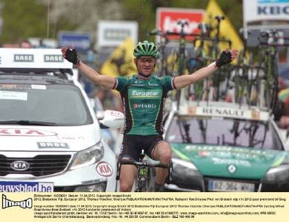 Cycling, Thomas Voeckler wins the Arrow of Brabant
