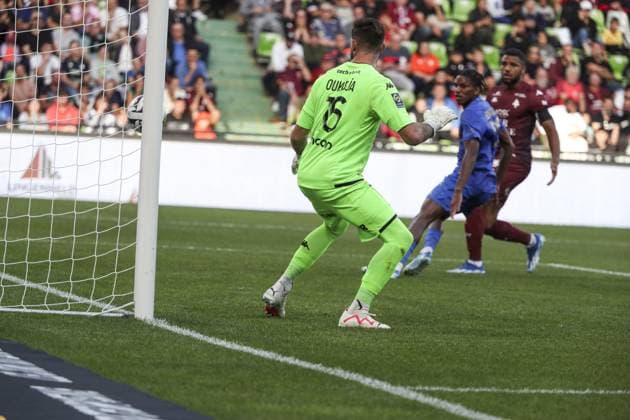 Fußball, FC Metz - OGC Nizza BUT LOTOMBA JORDAN 23 FOOTBALL : Metz vs Nice - Ligue 1 - 07 10 2023 ElyxandroCegarra Panoramic 
