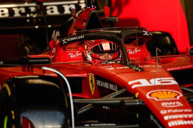 16 Charles Leclerc MCO, Scuderia Ferrari , F1 Grand Prix of Qatar at Lusail International Circuit on October 7, 2023 in Doha, Qatar Photo by HOCH ZWEI Doha Qatar