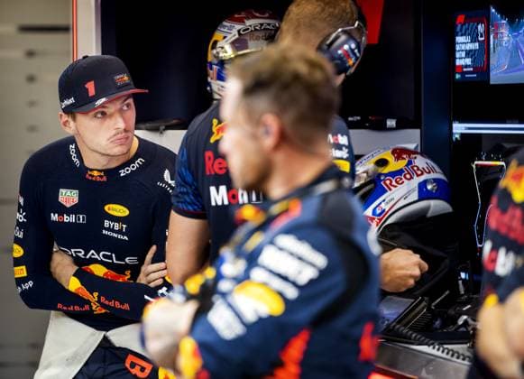 QATAR - Max Verstappen (Red Bull Racing) prior to the sprint race the day before the Formula 1 Grand Prix at the Lusail International Circuit in Qatar. ANP SEM VAN DER WAL Sprint 2023 2024 xVIxANPxSportx xxANPxIVx 480486510 originalFilename: 480486510.jpg
