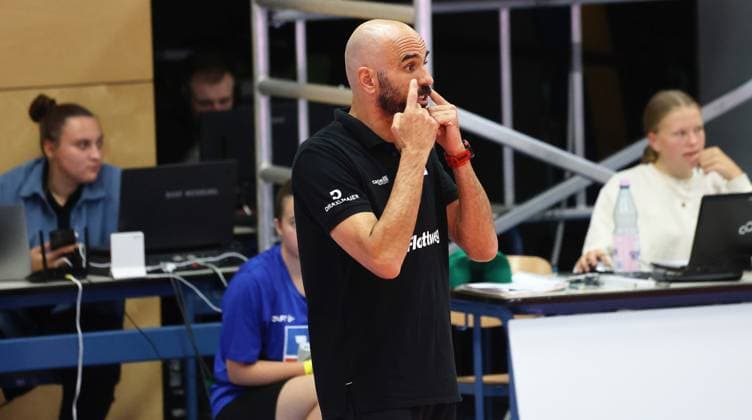 Deichstadtvolleys Neuwied Rote Raben Vilsbiburg, Womens Bundesliga, Volleyball, 1 Matchday, 7 10 2023, Deichstadtvolleys Neuwied Rote Raben Vilsbiburg, Womens Bundesliga, Volleyball, 1 Matchday, 7 10 2023, Neuwied. Copyright: xEibner-Pressefoto JoergxNiebergax EP_JNL