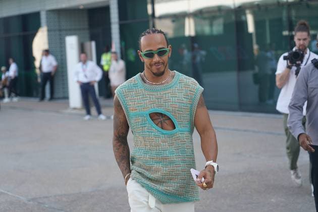 08 10 2023, Losail International Circuit, Doha, Formula 1 Qatar Airways Qatar Grand Prix 2023 ,in picture Lewis Hamilton GBR , Mercedes AMG Petronas Formula One Team Doha Losail International Circuit Qatar  eu-images-506