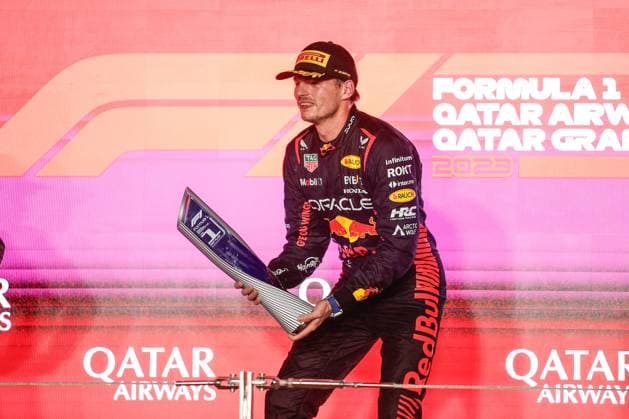 1 Max Verstappen NLD, Oracle Red Bull Racing , F1 Grand Prix of Qatar at Lusail International Circuit on October 8, 2023 in Doha, Qatar Photo by HOCH ZWEI Doha Qatar