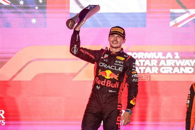 1 Max Verstappen NLD, Oracle Red Bull Racing , F1 Grand Prix of Qatar at Lusail International Circuit on October 8, 2023 in Doha, Qatar Photo by HOCH ZWEI Doha Qatar
