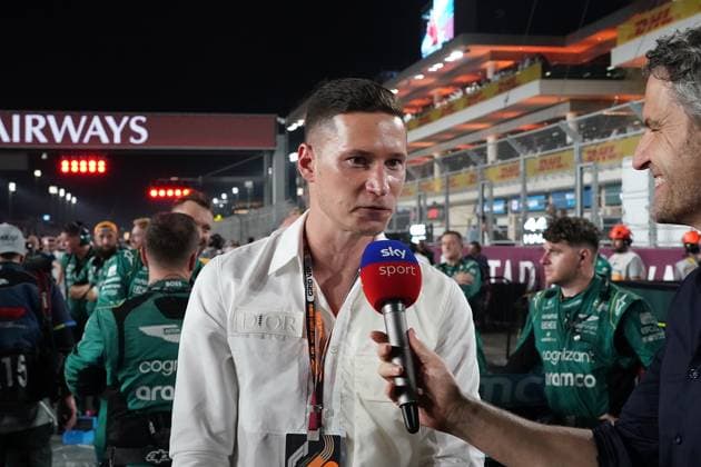 Formula 1, Qatar GP in Losail, Julian Draxler attends the race