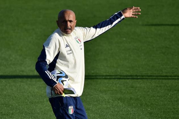 Head coach of Italy Luciano Spalletti during Italy training session, UEFA European Football Championship in Florence, Italy, October 09 2023  Copyright: xLisaxGuglielmi IPAxSportx xipa-ax xx IPA_40886892 IPA_IPA40886892