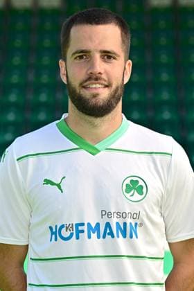 21 09 2023 SpVgg Greuther Fürth Kleeblatt Spielvereinigung 2 football Bundesliga season 2023 2024 photo appointment portrait appointment presentation press appointment single photo portrait portrait head shot Niko Gießelmann Giesselmann 17, SpVgg Greuther Fürth