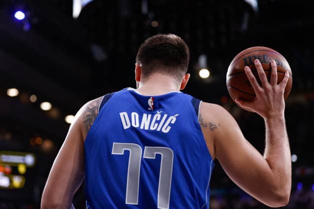 October 10, 2023, MADRID, MADRID, SPAIN: Luka Doncic of Dallas Mavericks in action during the basketball friendly match played between Real Madrid and Dallas Mavericks at Wizink Center pavilion on October 10, 2023, in Madrid, Spain. MADRID SPAIN - ZUMAa181 20231010_zaa_a181_040 Copyright: xOscarxJ.xBarrosox