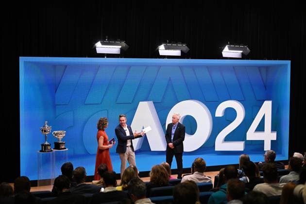 Tennis, Australian Open Launch in Melbourne
