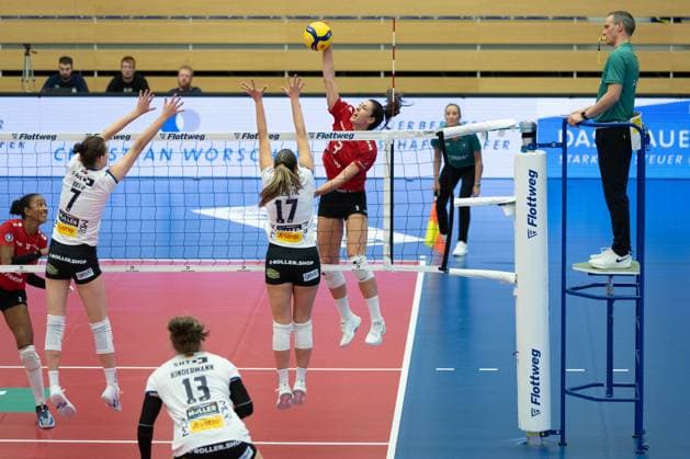 Volleyball, Women, Rote Raben Vilsbiburg - VfB Suhl