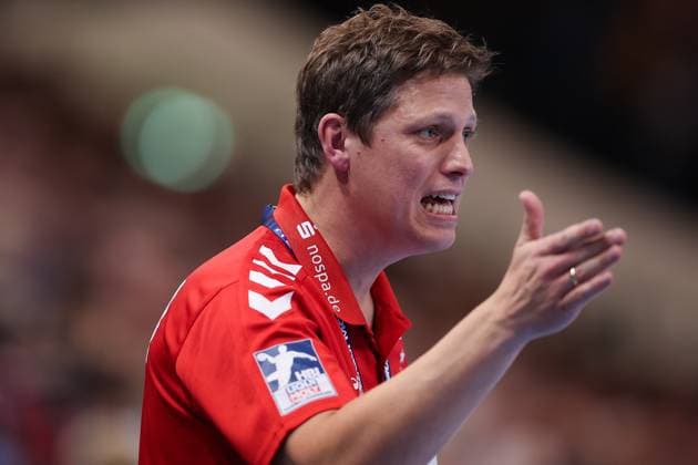 Handball I Men I Season 2023 2024 I Bundesliga I 9 Matchday I SG Flensburg Handewitt SC DHfK Leipzig I 11 10 2023 Nicolej Krickau, Head Coach SG Flensburg Handewitt Flensburg Campushalle Schleswig Holstein Germany Copyright: xLobecax xIngridxAnderson-Jensenx