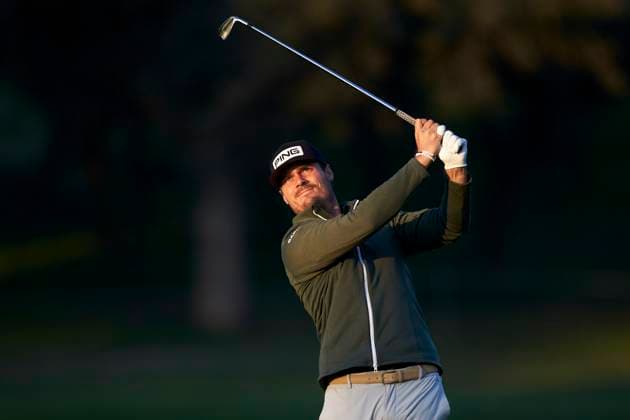 Acciona Open de Espana presented by Madrid - Day One Kristian Krogh Johannessen of Norway plays his second shot on the 1st hole during Day One of the Acciona Open de Espana presented by Madrid at Club de Campo Villa de Madrid on October 12, 2023, in Madrid, Spain. Madrid Club de Campo Villa de Madrid Madrid Spain RL_ACCMOESP_038 Copyright: xRicardoxLarreinax