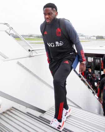 Austria v Belgium - European Qualifiers EURO 2024 - media activities BRUSSELS, BELGIUM - OCTOBER 12 : Mangala Orel midfielder of Belgium pictured at Brussles airport prior to the UEFA EURO, EM, Europameisterschaft,Fussball 2024 European Qualifiers match in group F match against Austria on October 12, 2023 in Brussels, Belgium, 12 10 2023 Brussels Belgium  Copyright: xTsix