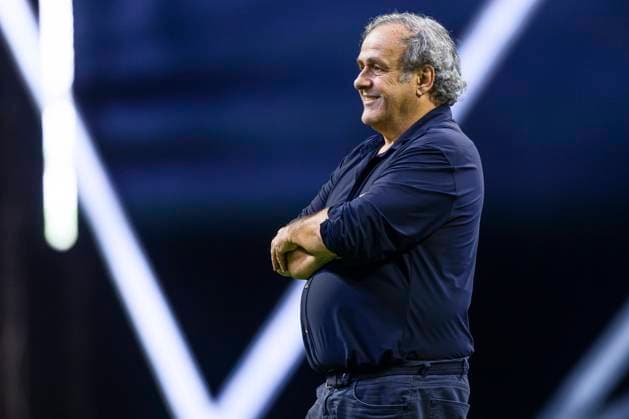Together, a Black & White Show Michel Platini during the Together, a Black & White Show , an event organized by Juventus FC as part of the celebrations for the 100 years of the Agnelli family as president of the club. Turin Italy Copyright: xNicolòxCampox