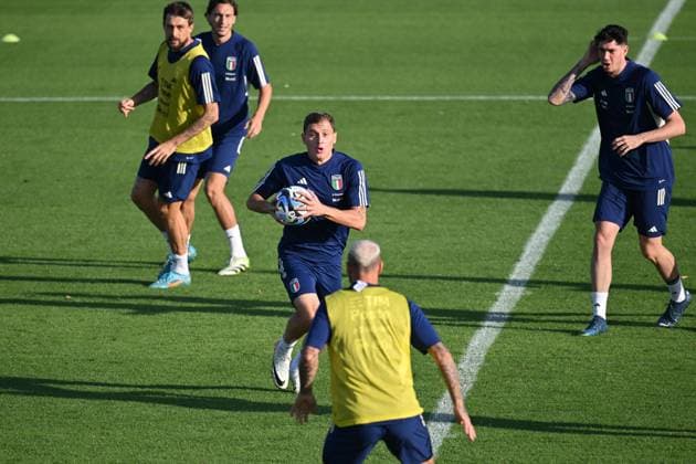 Football, Italy National Team, Training