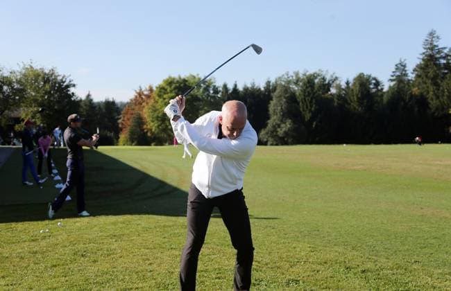 13 10 23 Golf VR Bank Charity Cup Marhördt Germany, Marhördt, 13 10 2023, Golf, VR Bank Charity Cup Marhördt Mario Basler