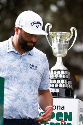 October 13, 2023, MADRID, MADRID, SPAIN: Jon Rahm of Spain looks on during Acciona Open de Espana, Round 2, Golf tournament celebrated at Club de Campo on October 13, 2023, in Madrid, Spain. MADRID SPAIN - ZUMAa181 20231013_zaa_a181_003 Copyright: xOscarxJ.xBarrosox