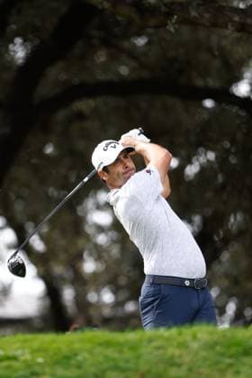 October 13, 2023, MADRID, MADRID, SPAIN: Adrian Otaegui of Spain in action during Acciona Open de Espana, Round 2, Golf tournament celebrated at Club de Campo on October 13, 2023, in Madrid, Spain. MADRID SPAIN - ZUMAa181 20231013_zaa_a181_021 Copyright: xOscarxJ.xBarrosox