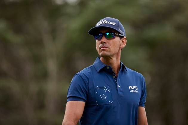 Acciona Open de Espana presented by Madrid - Day Two Rafa Cabrera Bello of Spain looks on the 7th hole during Day Two of the Acciona Open de Espana presented by Madrid at Club de Campo Villa de Madrid on October 13, 2023, in Madrid, Spain. Madrid Club de Campo Villa de Madrid Madrid Spain RL_ACCMOESP_289 Copyright: xRicardoxLarreinax