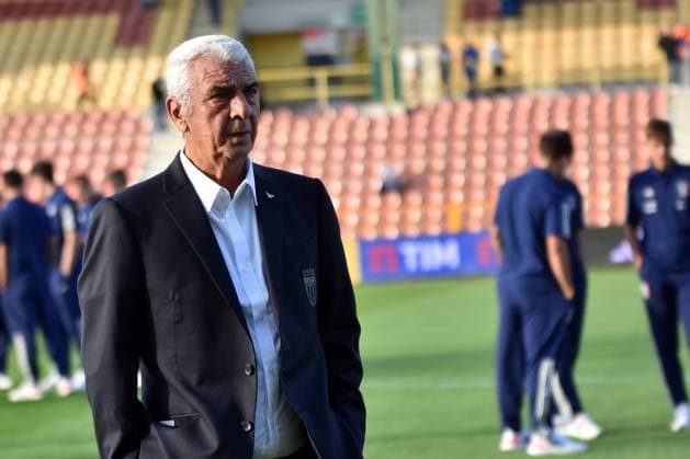 Fußball, U20 Länderspiel, Italien - Polen Elite League 2023-2024 Stadio Nicola Ceravolo-Catanzaro In foto: Evaristo Beccalossi Copyright: xAndreaxRositox DSC_7364