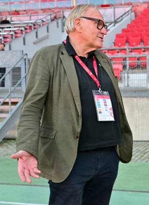 13 10 2023 football season 2023 2024 1 women football Bundesliga 04 matchday 1 FC Nürnberg FCN club TSG 1899 Hoffenheim sport photo zinc xwoxzix Thomas Grethlein chairman of supervisory board FCN